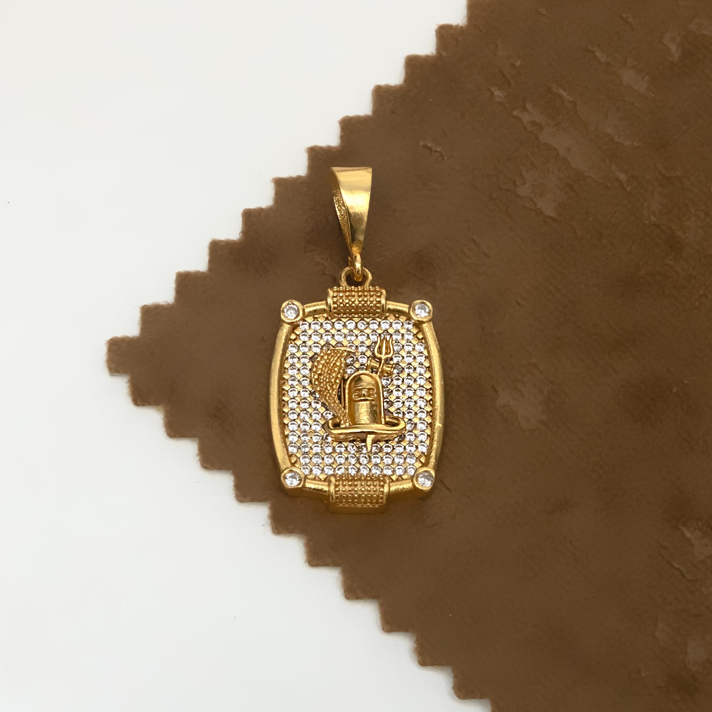SHIVLING PREMIUM GOLD PLATED PENDANT