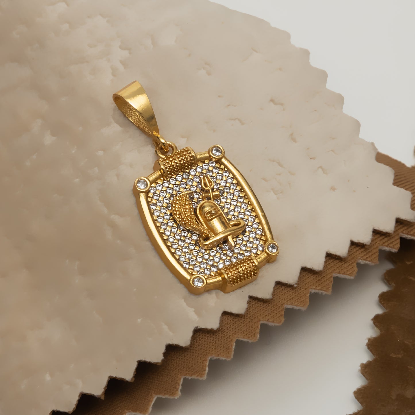 SHIVLING PREMIUM GOLD PLATED PENDANT