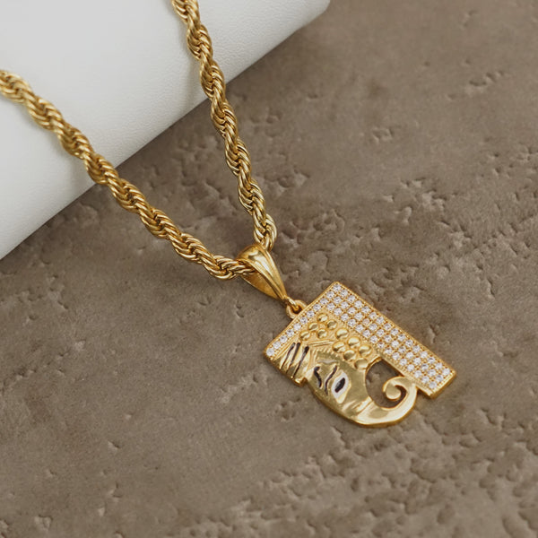 VIGNESHWARA PREMIUM GOLD PLATED PENDANT