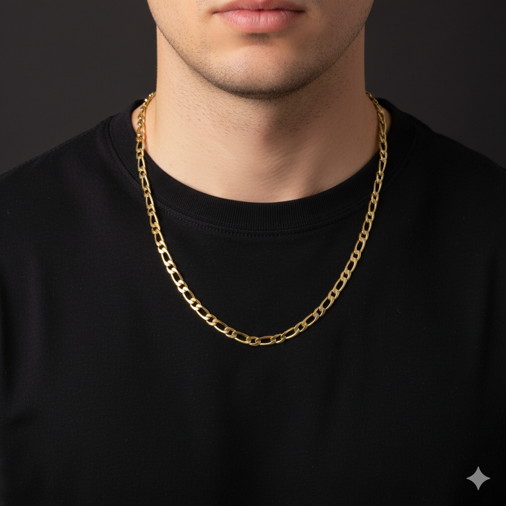 Ezra Men’s Stylish Gold Chain