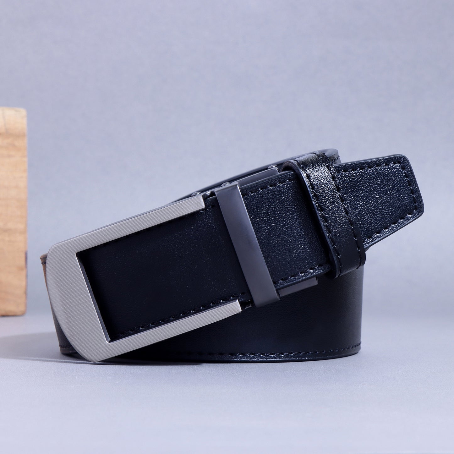 MARCEL GENUINE LEATHER REVERSIBLE AUTO LOCK BELT