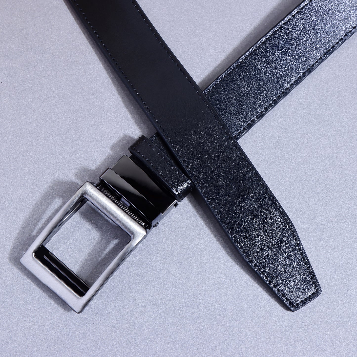 DEXTER GENUINE LEATHER REVERSIBLE AUTO LOCK BELT
