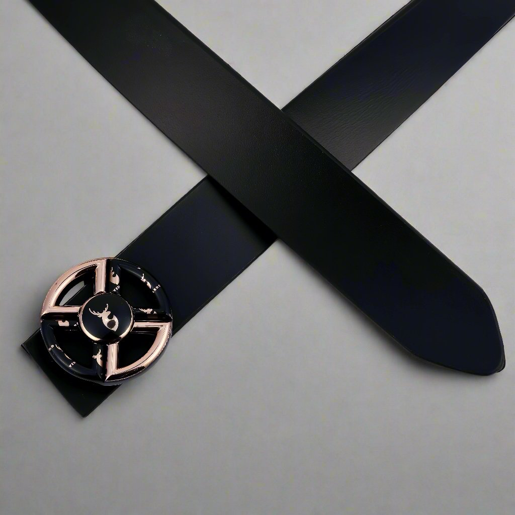 NEWTON LUXURIOUS MENS LEATHER BELT