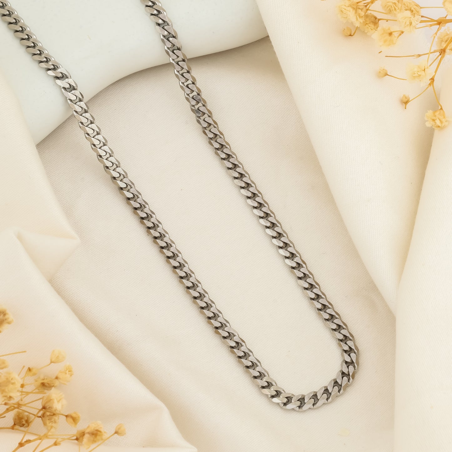 ISAAC MEN'S SILVER CHAIN