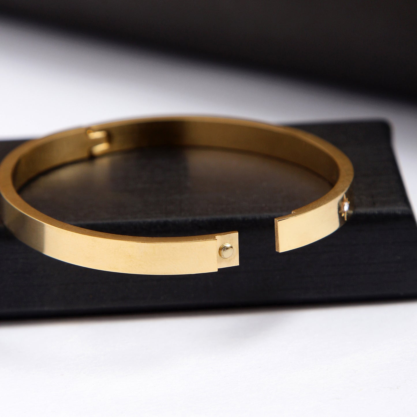 Lucifer Gold Diamond Men's Kada