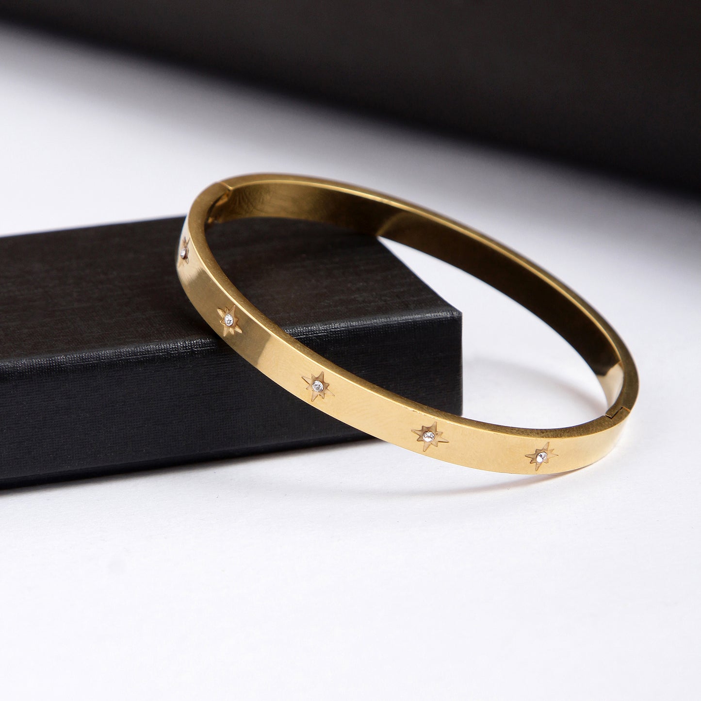 Lucifer Gold Diamond Men's Kada