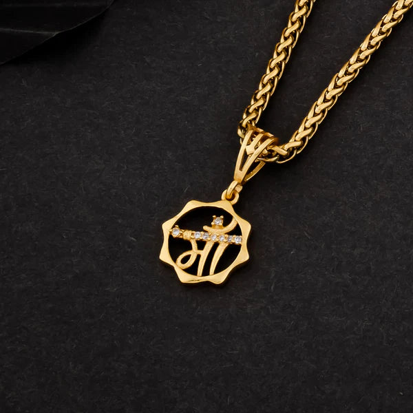 MAA MEN'S CHAIN PENDANT (CHAIN-22 INCH / 3 MM)