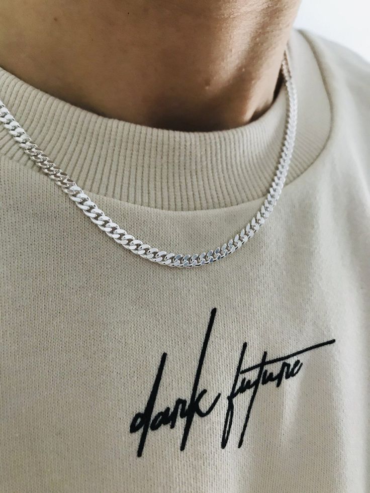Isaac Men’s Stylish Silver Chain