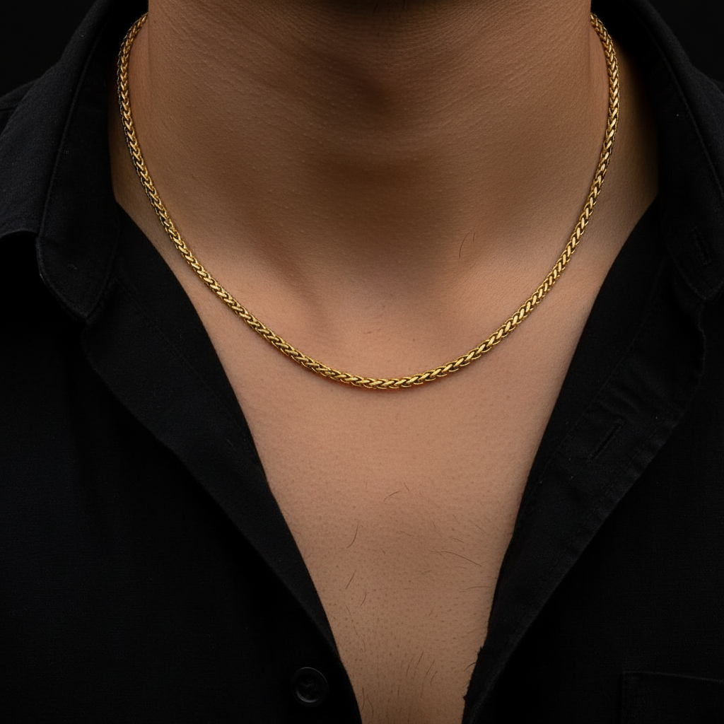 360° Men's Chain (Chain-22 Inch / 3 Mm)