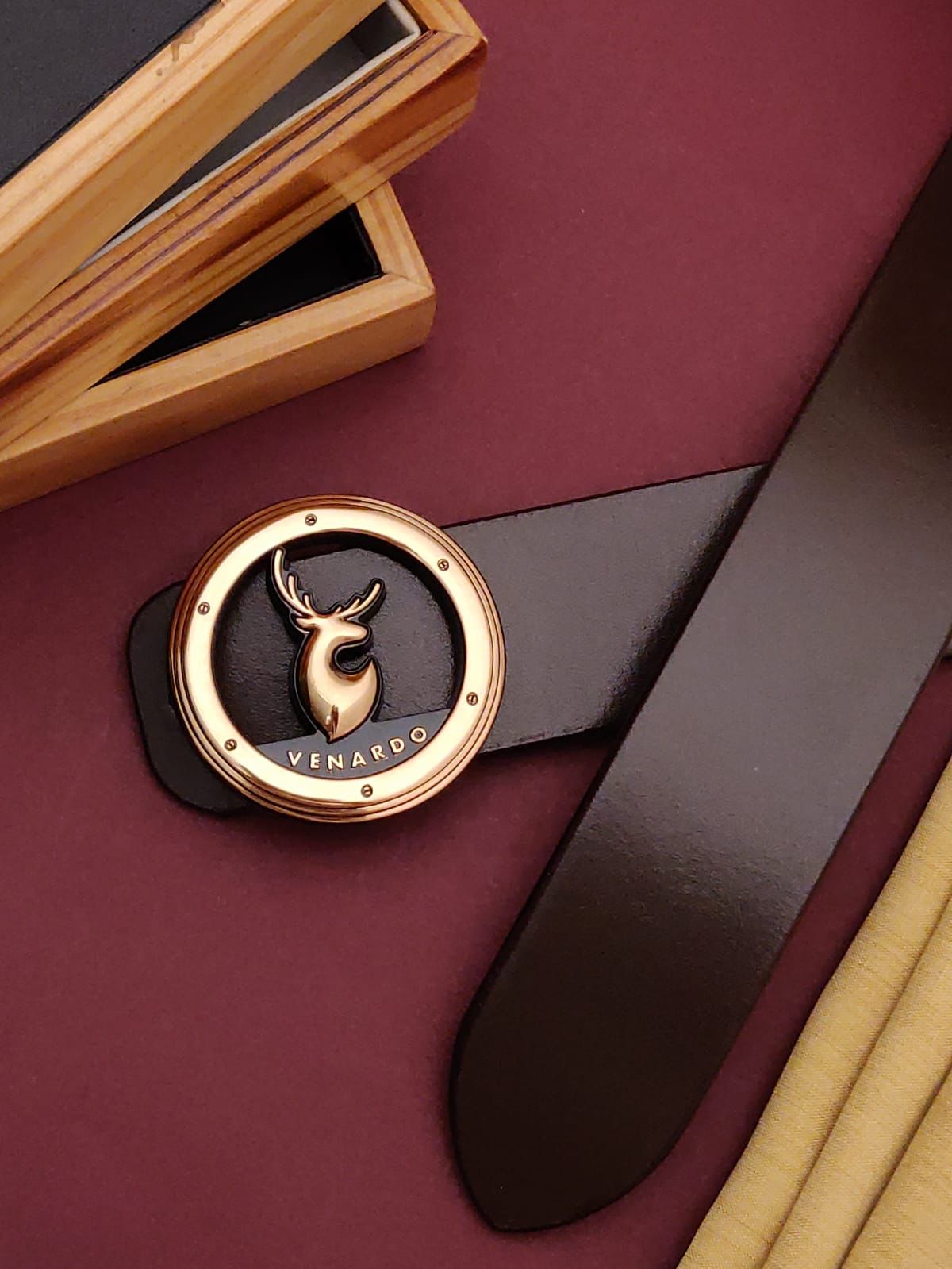 BaghadBillow 002 Luxurious Mens Leather Belt