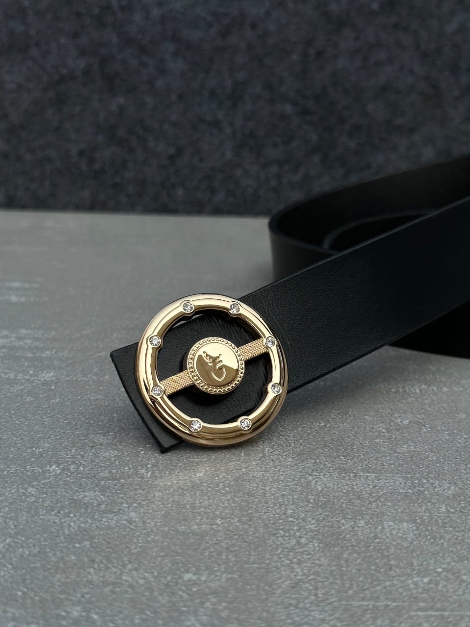 Baghadbillow 029 Luxurious Mens Leather Belt