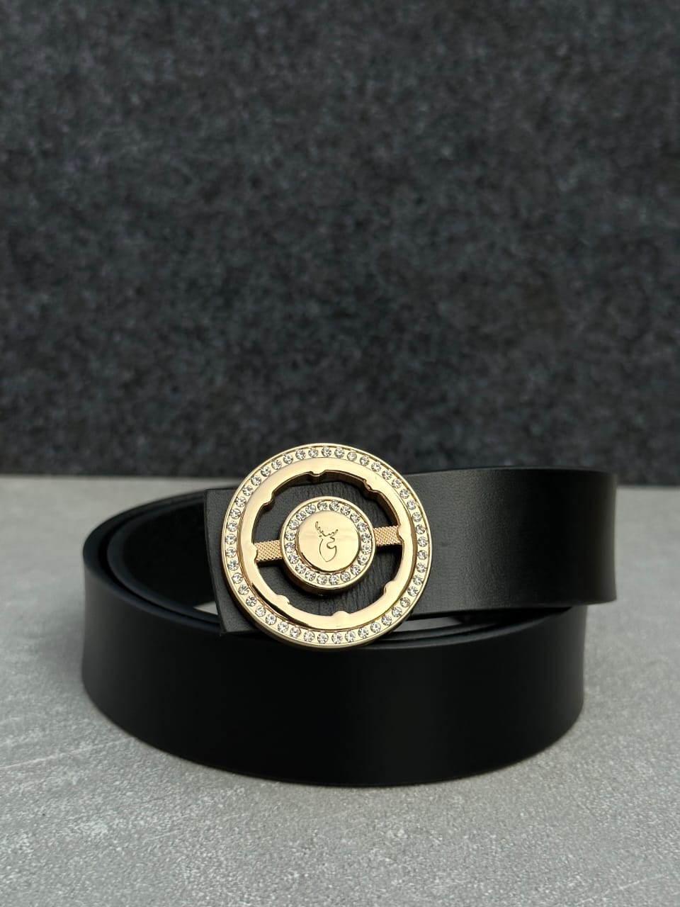 Baghadbillow 031 Luxurious Mens Leather Belt