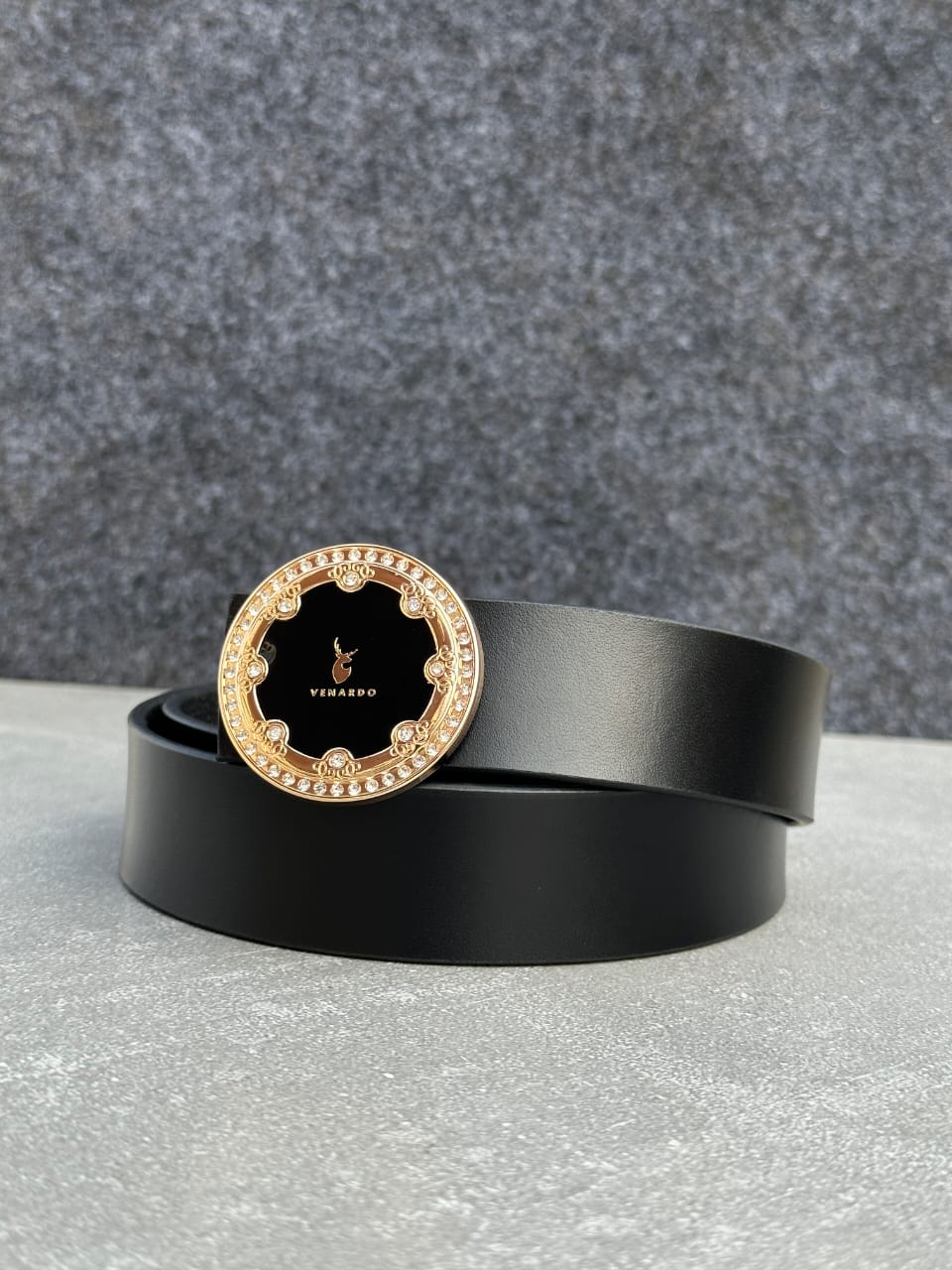 Baghadbillow 035 Luxurious Mens Leather Belt