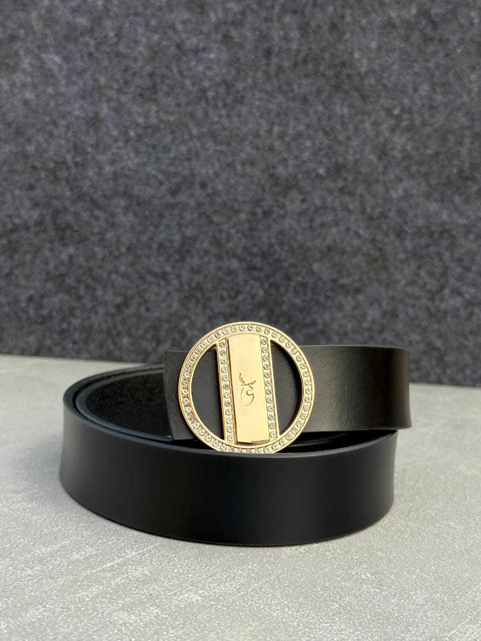 Baghadbillow 038 Luxurious Mens Leather Belt
