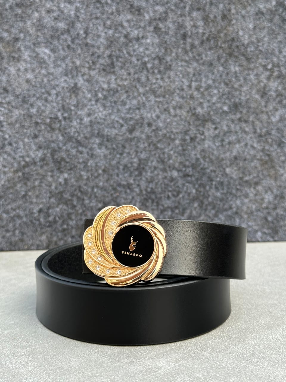 Baghadbillow 037 Luxurious Mens Leather Belt