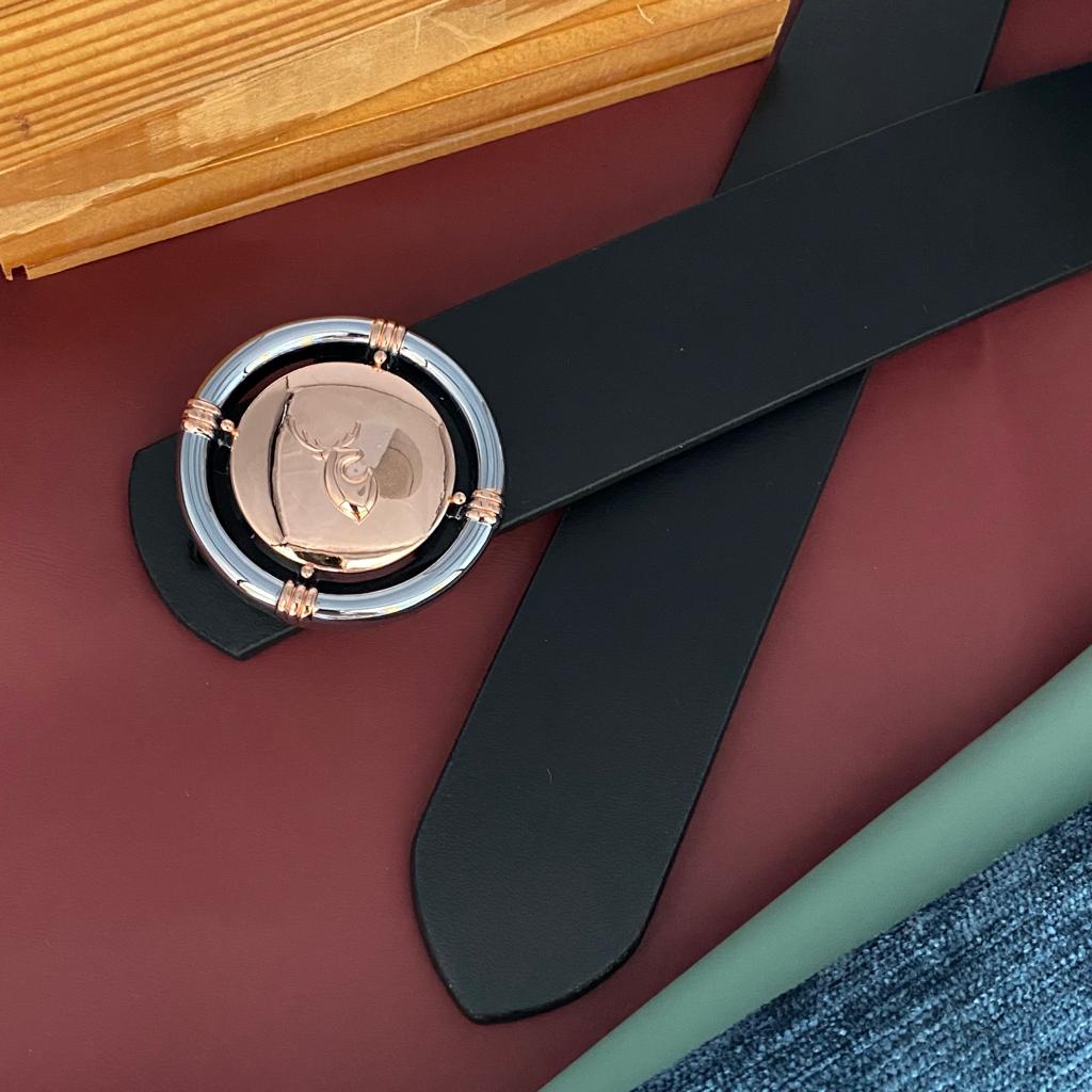 Baghadbillow 016 Luxurious Mens Leather Belt