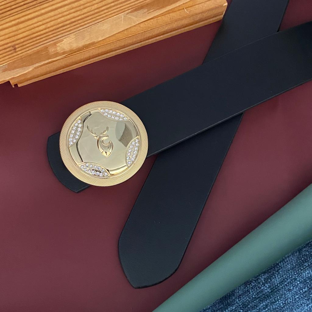 Baghadbillow 025 Luxurious Mens Leather Belt