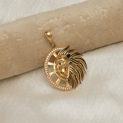 Disney Simba Premium Gold Plated Pendant