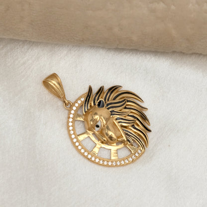 Disney Simba Premium Gold Plated Pendant