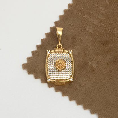 Lion Premium Gold Plated Pendant