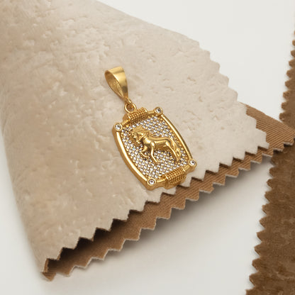 Horse Premium Gold Plated Pendant