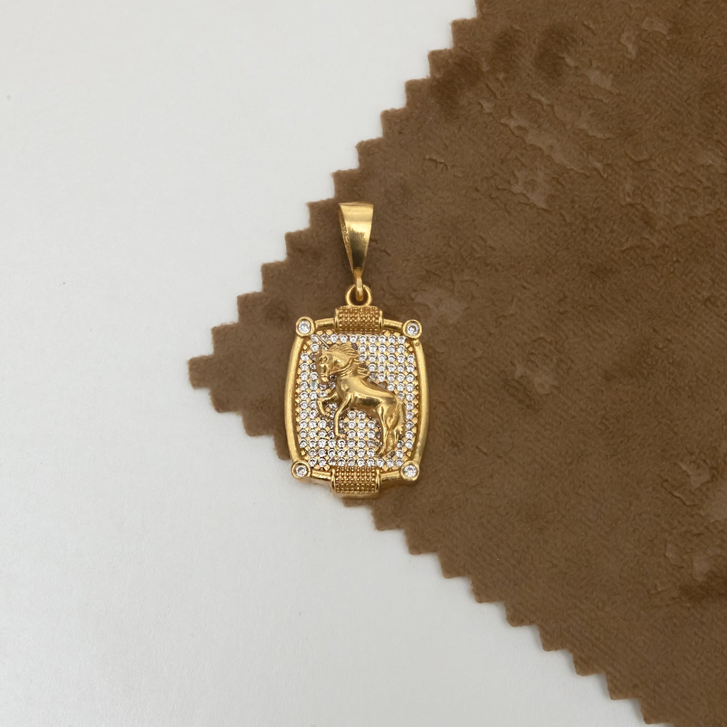 Horse Premium Gold Plated Pendant