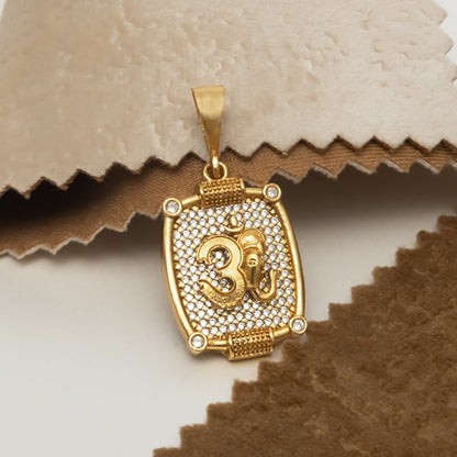 Omkara Premium Gold Plated Pendant