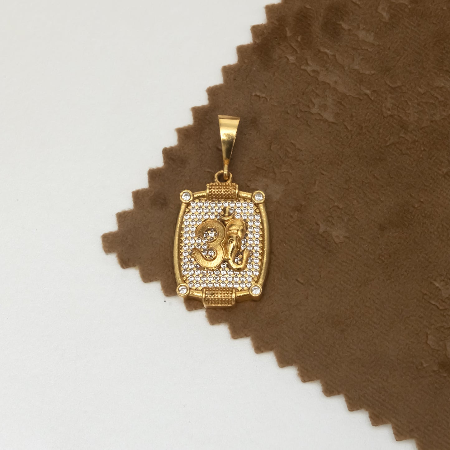 Omkara Premium Gold Plated Pendant