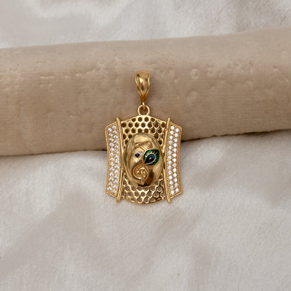 Vinayak Premium Gold Plated Pendant