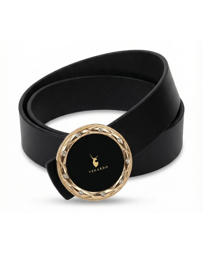 Baghadbillow 034 Luxurious Mens Leather Belt