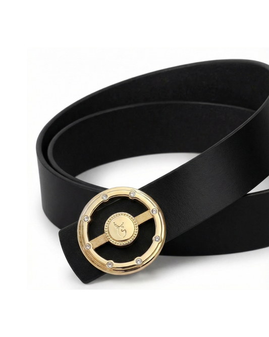 Baghadbillow 031 Luxurious Mens Leather Belt