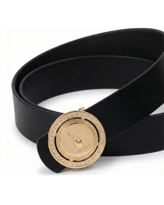 Baghadbillow 024 Luxurious Mens Leather Belt