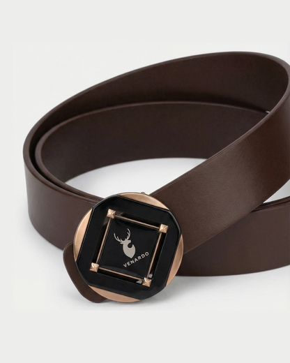 Baghadbillow 010 Luxurious Mens Leather Belt