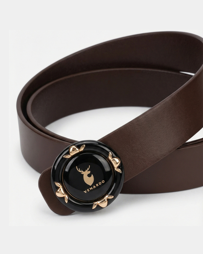 Baghadbillow 005 Luxurious Mens Leather Belt