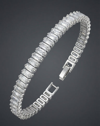 Dany Silver Men's Diamond Loose Bracelet