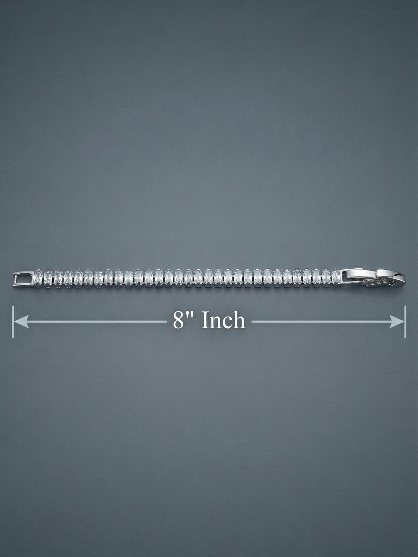 Dany Silver Men's Diamond Loose Bracelet