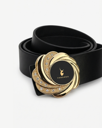 Baghadbillow 037 Luxurious Mens Leather Belt