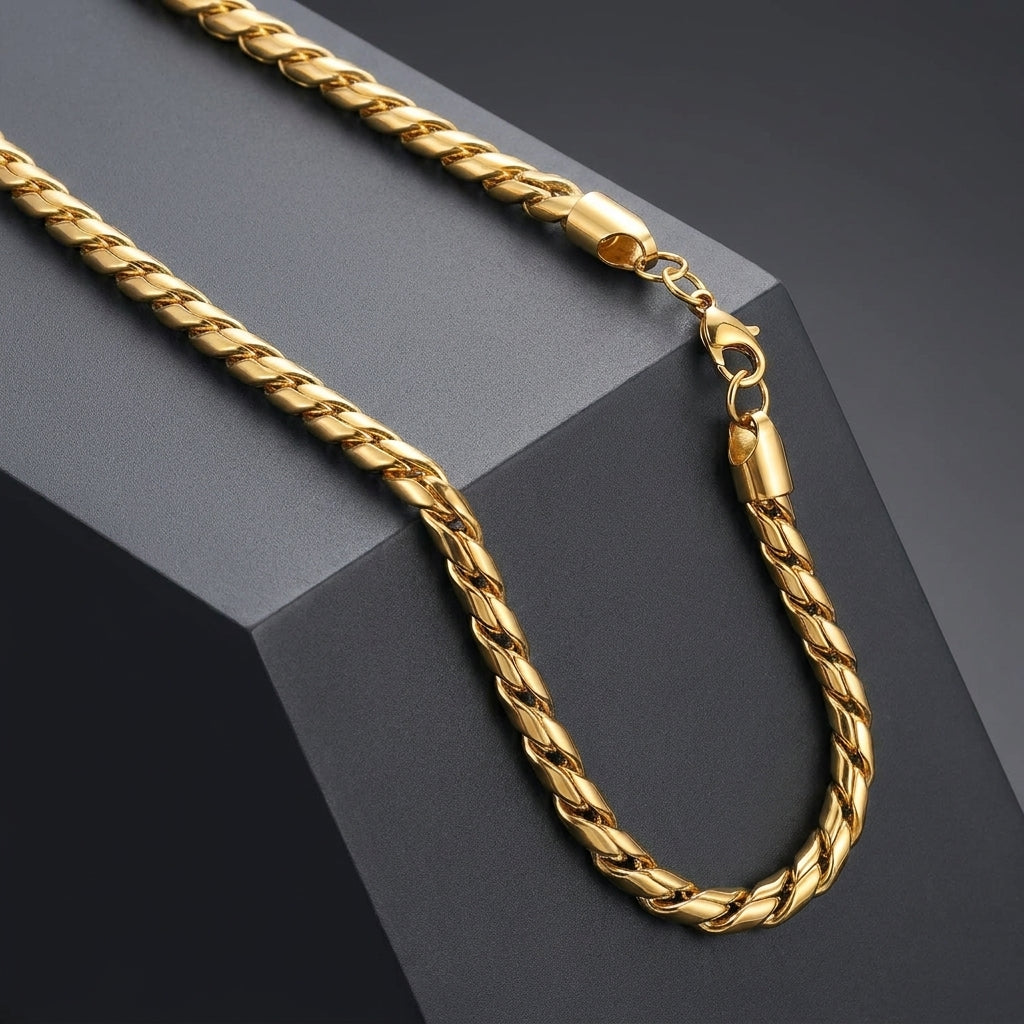 Spider Premium Look Gold Chain