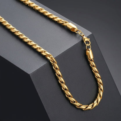 Spider Premium Look Gold Chain