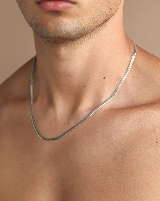 DANIEL MEN'S SILVER CHAIN