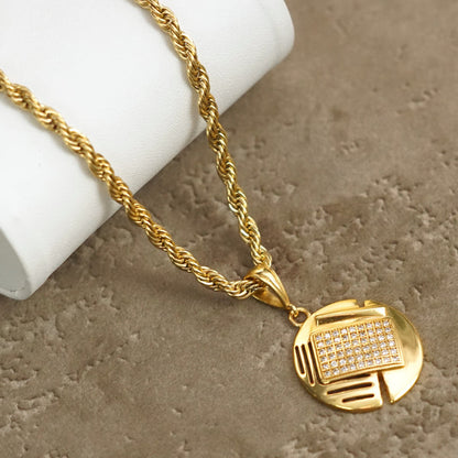 Shocker Premium Gold Plated Pendant