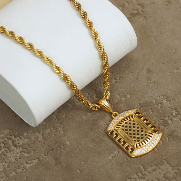 Unisex Premium Gold Plated Pendant