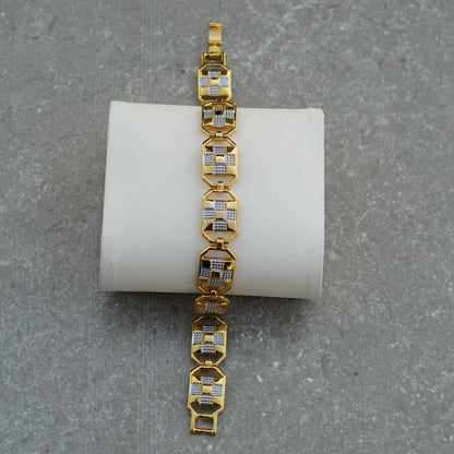 Victor Gold And Silver Loose Bracelet