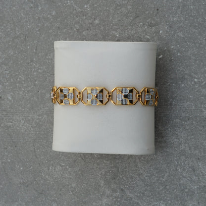 Victor Gold And Silver Loose Bracelet