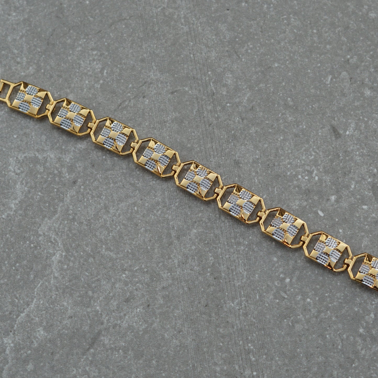 Victor Gold And Silver Loose Bracelet