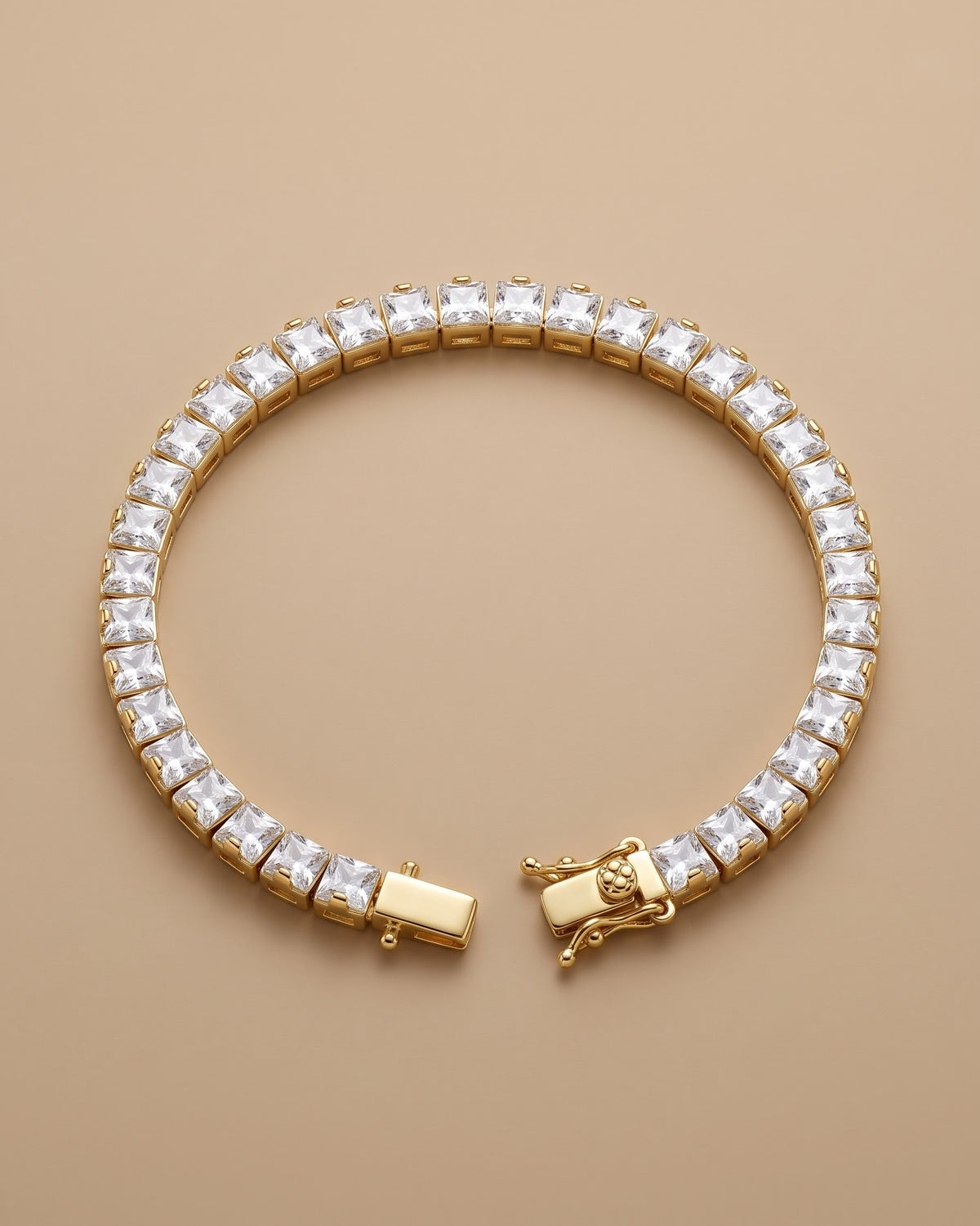 Floki Gold Mens Diamond Loose Bracelet
