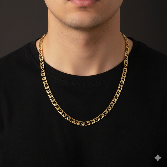 Niko Men’s Luxury Gold Chain (Chain-24 Inch / 5 Mm)