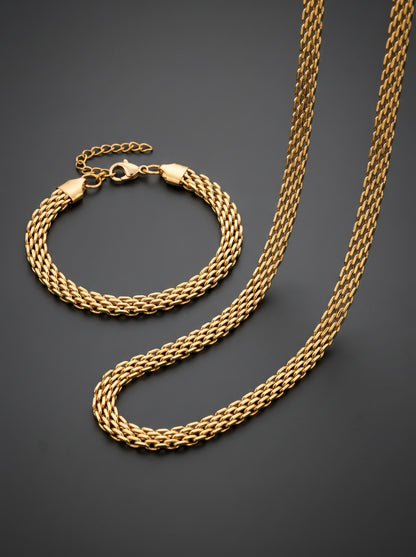 Godfather Signature Chain & Bracelet Combo for Men