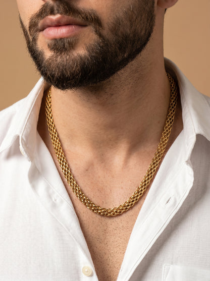 Godfather Signature Chain & Bracelet Combo for Men
