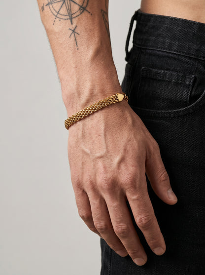 Godfather Signature Chain & Bracelet Combo for Men